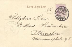 hungary, BUDAPEST, Deák Monument (1898) Stamp