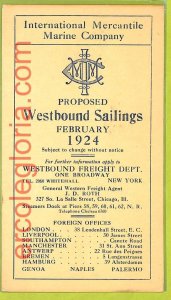 af7419 - VINTAGE POSTCARD - USA - Maritime Transport ADVERTISEMENT Chicago-