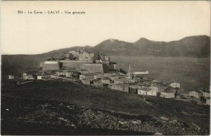 CPA Calvi vue generale CORSICA (1078440)