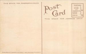 EUREKA, California  CA    BIRDSEYE VIEW OF DOWNTOWN AREA   ca1910's Postcard
