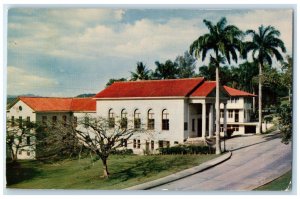 1958 First Baptist Church Balboa Heights Canal Zone Panama Vintage Postcard