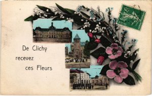 CPA Clichy souvenir (1314213)