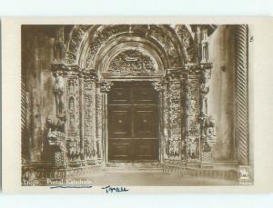 old rppc CATHEDRAL Trogir - Trau - Tragyrion - Tragourion Trogkir Croatia i2096