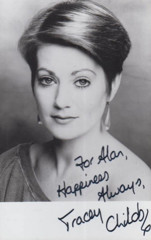 Tracey Childs Vintage Hand Signed Photo