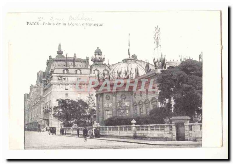 paris (the 7th) Old Postcard Palace of the Legion of honor