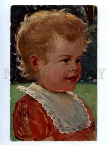 177637 BLONDE Girl in Sunlight Vintage TSN #1112 PC