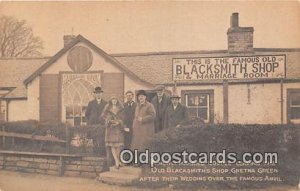 Old Blacksmith's Shop Gretna Green, Beteen England & Scotland Unused 