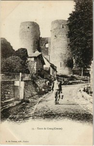 CPA Tours de Crocq FRANCE (1050559)