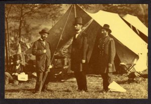 MD President Lincoln Antietam General McClernand Civil War Sharpsburg Maryland