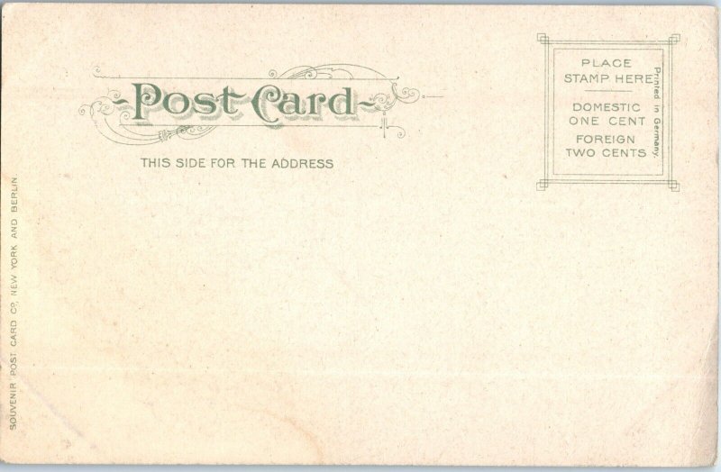 High School Syracuse New York Undivided Back Postcard