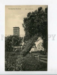 3173874 GERMANY Borkum LIGHTHOUSE Vintage postcard