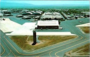 UT, Utah  HILL AIR FORCE BASE~AFB Bird's Eye View  VINTAGE Military Postcard