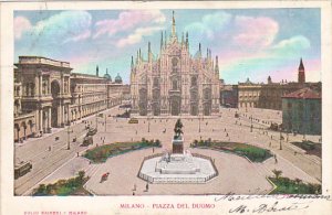 Italy Milano Piazza del Duomo 1903