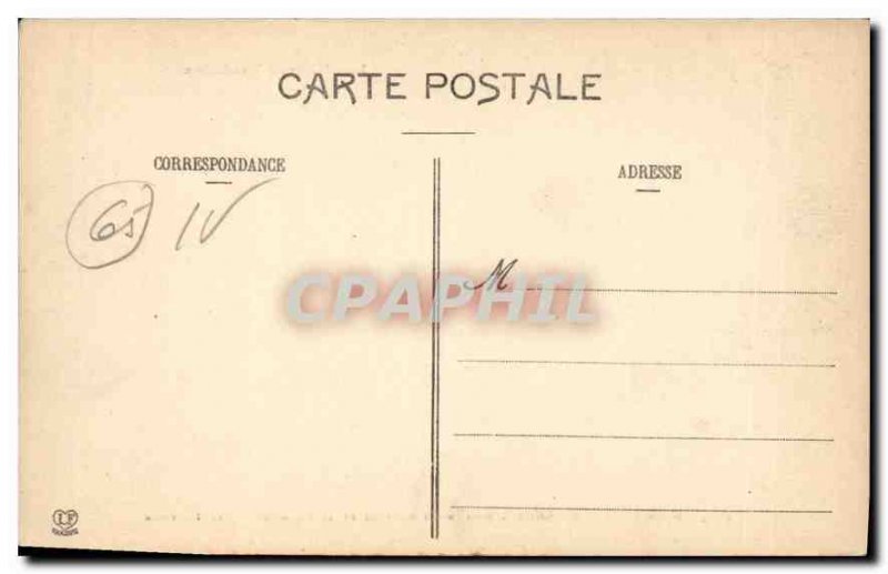 Old Postcard Bagneres of Bigorre Monument Mouse Skill and Spa Promenade