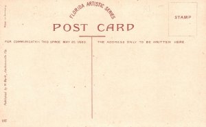 Vintage Postcard Ponce De Leon Hotel Tower Looking North St. Augustine Florida