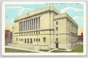 Scottish Right Cathedral In St Louis Missouri~City Of Thousand Sights~Vtg