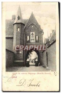 Old Postcard Ghent Entree new beguinage Mont St Amand