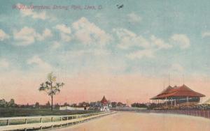 F3091 OH, Lima Driving Park Postcard