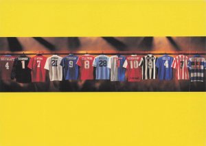 David Seaman Collymore Eric Cantona Football Shirt Advertising Postcard