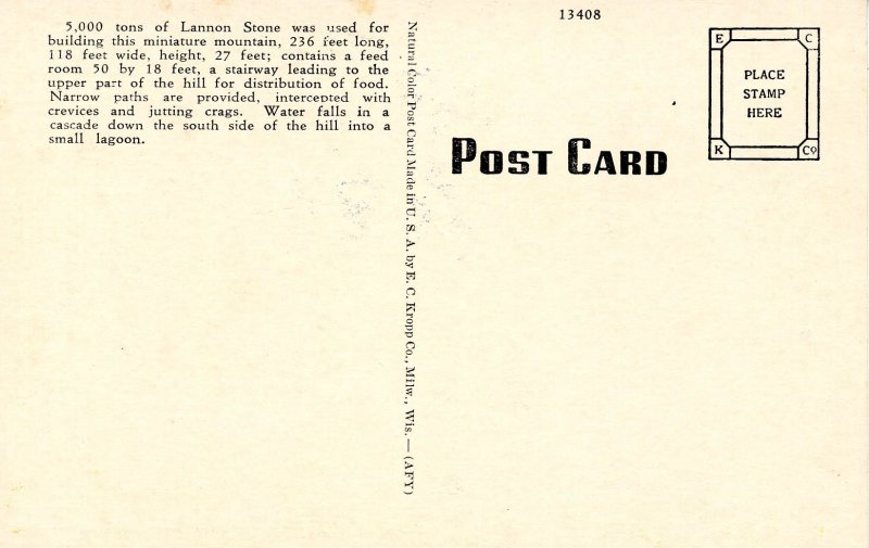 WI - Milwaukee. Washington Park Zoo, Sheep Mountain