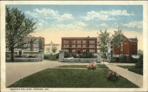 Goshen IN College c1920 Postcard