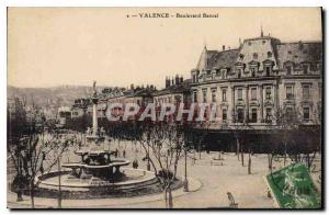 Old Postcard Valencia Boulevard Bancel