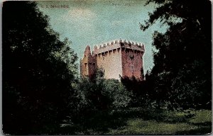 c1900 IRELAND BLARNEY CASTLE COUNTY CORK EARLY UNDIVIDED POSTCARD 34-254