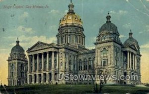 State Capitol, Des Moines - Iowa IA  
