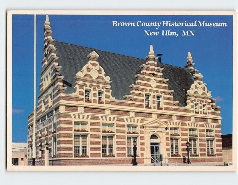 Postcard Brown County Historical Museum New Ulm Minnesota USA