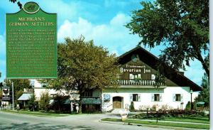 FRANKENMUTH, MI   BAVARIAN INN  Chicken Dinners   c1960s  Roadside   Postcard