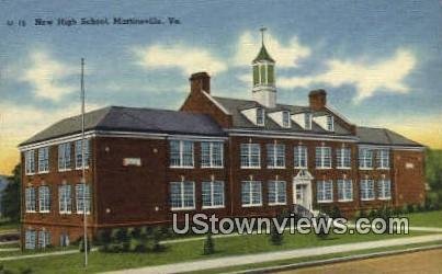 New High School  - Martinsville, Virginia VA  