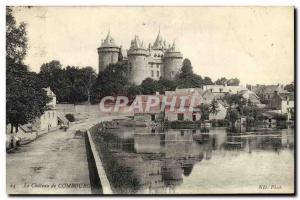 Old Postcard Chateau Combourg