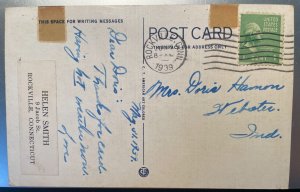 Vintage Postcard 1939 American Thread Co., Willimantic, Connecticut (CT)