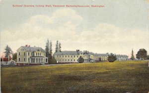 Soldiers' Quarters VANCOUVER BARRACKS Vancouver, WA c1910s Vintage Postcard