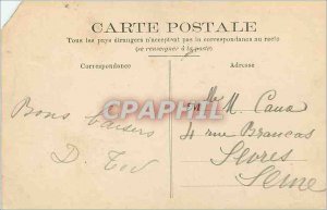 Old Postcard Dieppe Entree Harbor Yacht