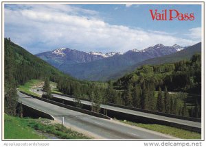 Colorado Vail Pass Crossing Gore Range