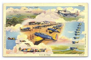 Postcard U. S. Air Corps c1942 Postmark