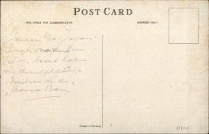 NYK N.Y.K. Line Steamship MS Asama Maru California Orient c1910 Postcard