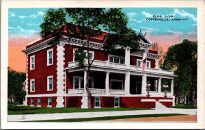 Elks Club Coffeyville Kansas Vintage Postcard C068