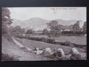 North Wales: Ruthin from Llanfwrog - Old Postcard by Photochrom Co No.32073