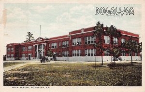 J78/ Bogalusa Louisiana Postcard c1920s High School Building  70