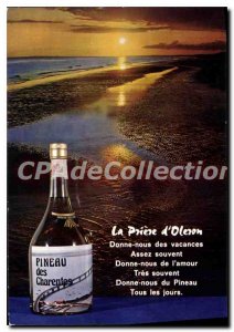 Postcard Modern Ile D'Oleron prayer Pineau des Charentes