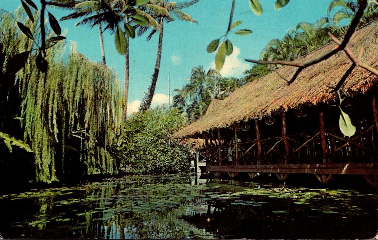 Hawaii honolulu the willows restaurant 1971 united states hawaii