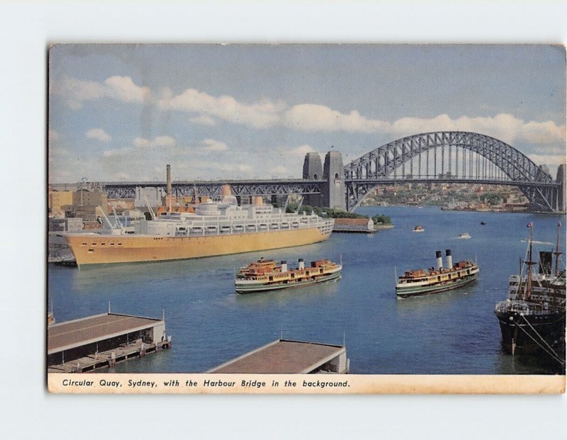 Postcard Circular Quay, Sydney, Australia
