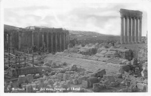 Lot218 baalbeck vue des deux temples et l autel real photo Lebanon