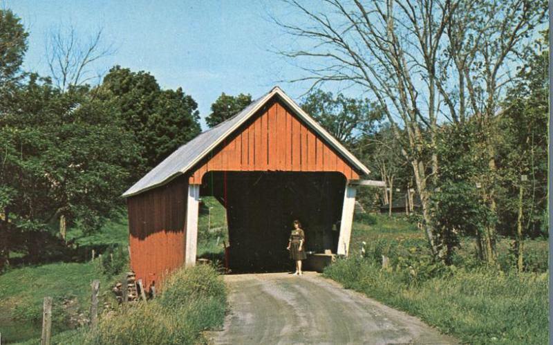 Old Covered Bridge at East Randolph VT, Vermont