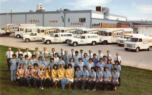 Scottsbluff Nebraska birds eye view Ideal Linen Supply Co vintage pc Z19800