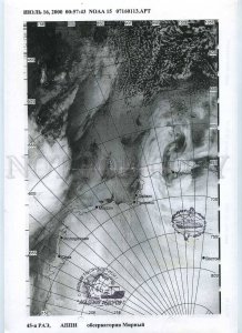 230834 Soviet Antarctic Station Mirniy MAP on page