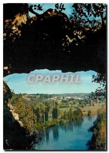 Postcard Modern Perigord Dordogne Montfort Approval