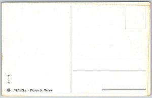 Venice Venezia Italy c1910 Postcard Piazza San Marco